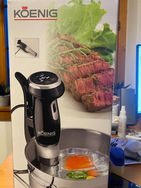 Sous Vide Garer: Fleisch und Gemüse schonend garen