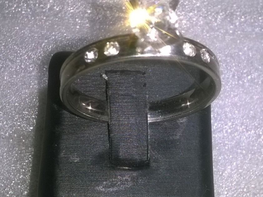 Bagues: RING EDELSTHAL MIT ECHT KRISTLL,,,GLANZIG – Neuf (Voir description) à Basel par bijoutrie_4