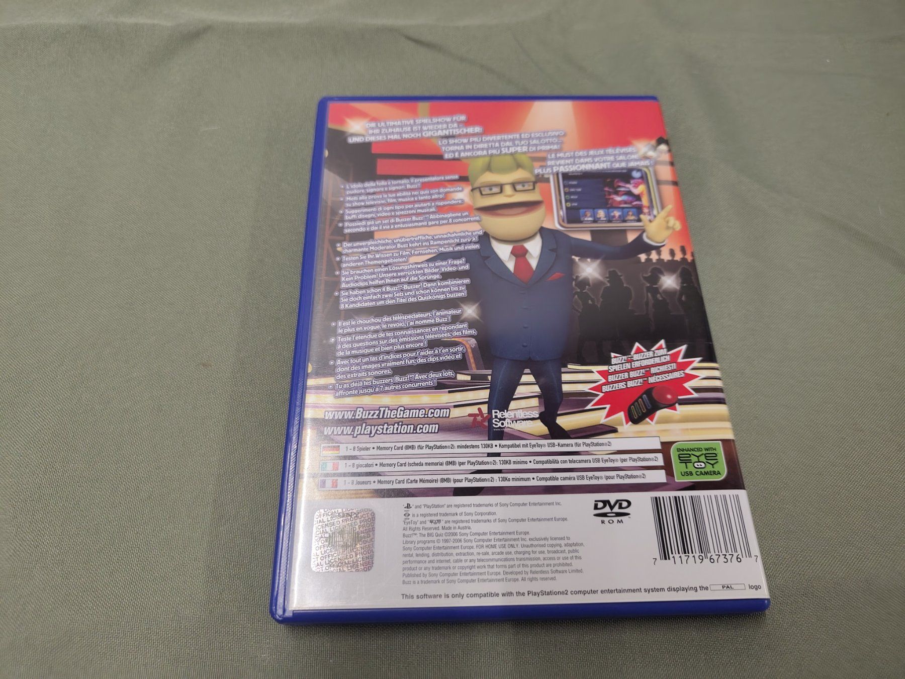 Sony Giochi: Jeu PS2 Buzz!: The Big Quiz – Usato da Saxon venduto da dan_drn5 3