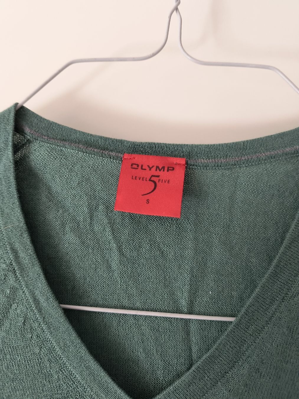 Pullover & Sweatshirts: Herrenpullover Olymp Level Five grün Gr. S – Gebraucht aus Schöfflisdorf von kin_2dp9 1