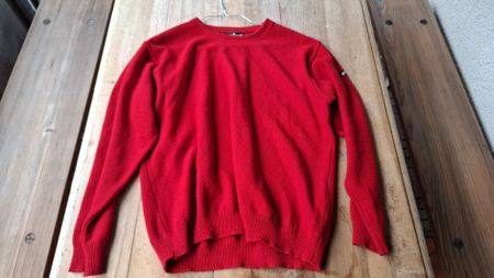 Roter Pullover Green Coast Yachting Outfits XL