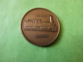 Bronzemedaille 33 mm, Güterzuglokomotive  E 2/2