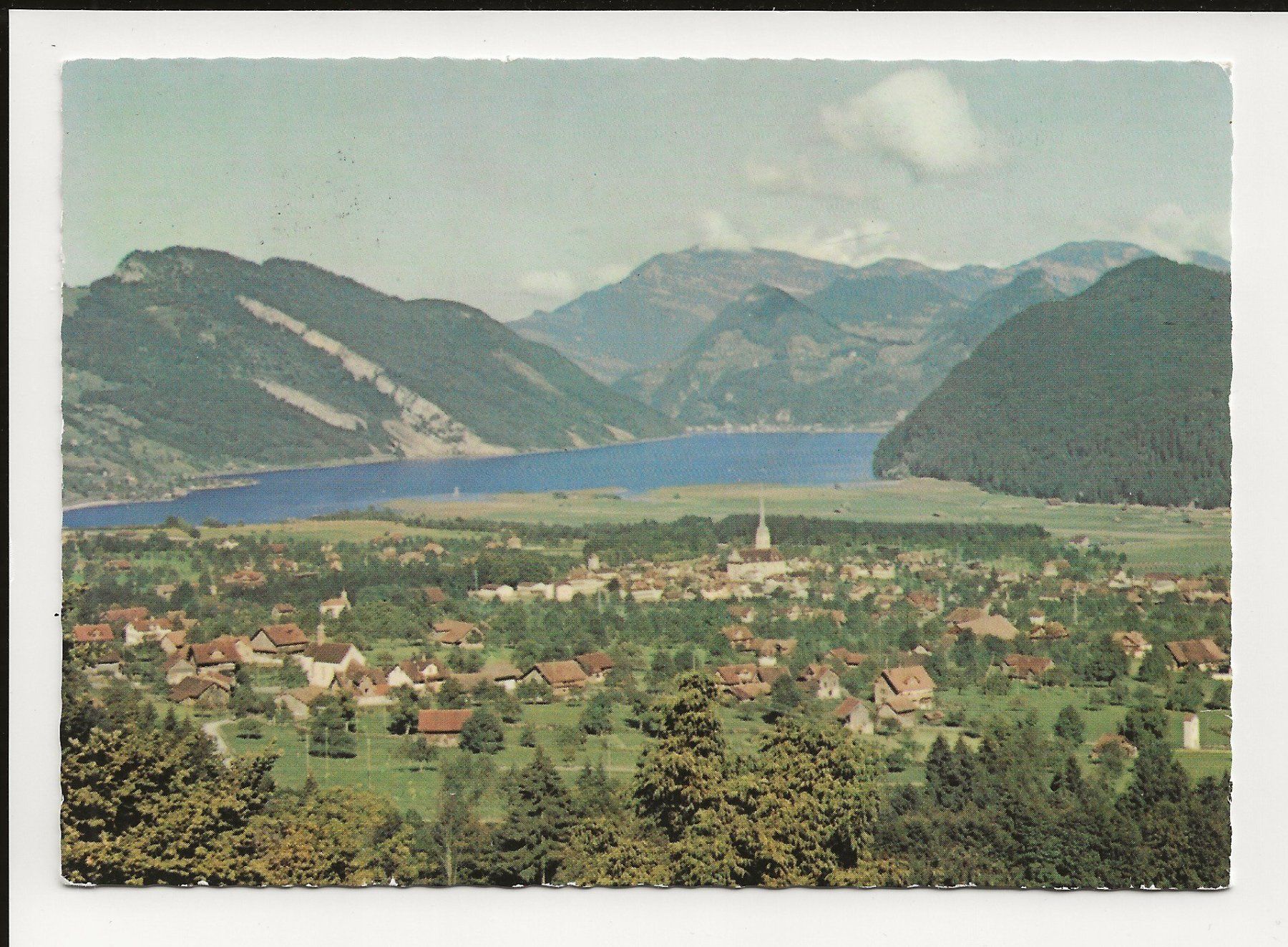Cartoline postali: AK 1981 Alpnach-Dorf mitVierwaldstättersee – Usato da Greifensee venduto da 315WDO