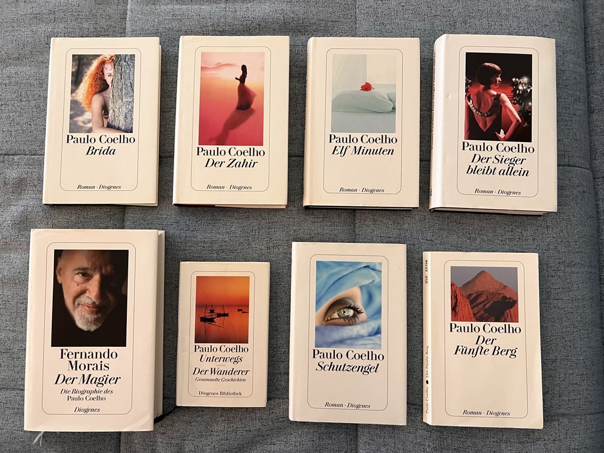 Libri: 8 Paulo Coelho Bücher  – Usato da Bäch SZ venduto da Juliarosevin