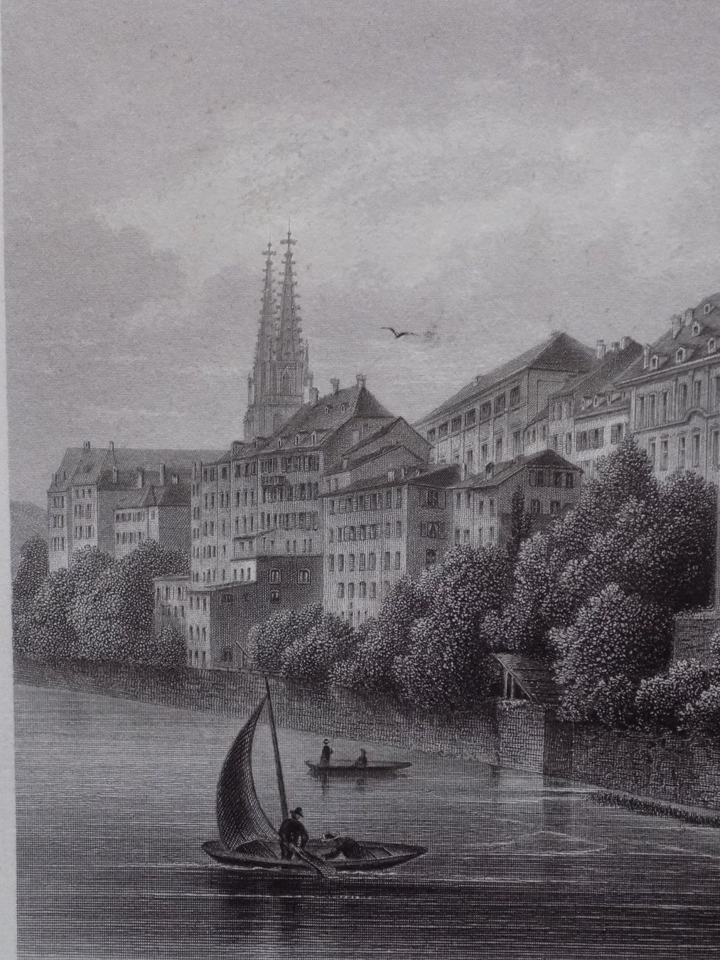 Gravures: Basel Universitätsgebäude – D'occasion à Risch par Rischli15 3