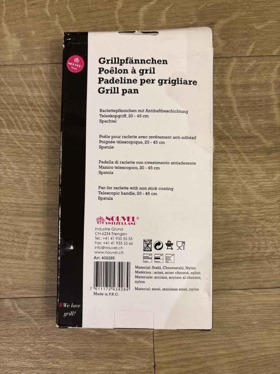 Padelle: 2 neue Grillpfännchen – Nuovo e nell'imballaggio originale da Wil SG venduto da Deborah1997 3