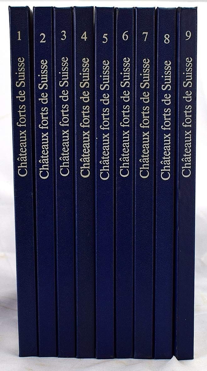 Libri: Ensemble de 9 livres "Châteaux forts de Suisse" – Usato da Avenches venduto da Lactobacille
