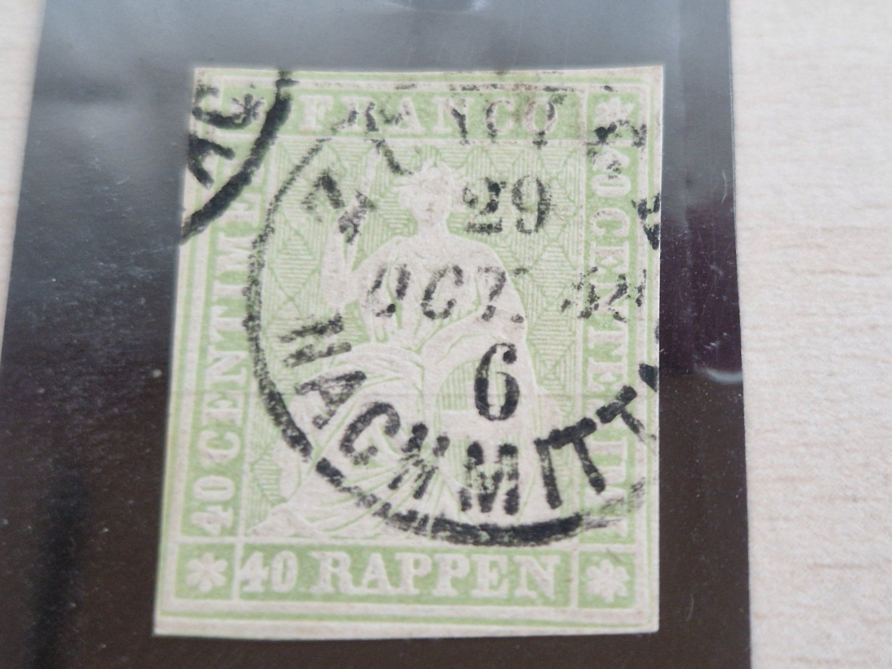 Tous les timbres: Strubel 26C, signiert, ab 1.- – D'occasion à Burgdorf par Glossy01 1