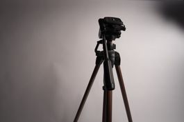 Klappbares Fotostativ (braun/schwarz)