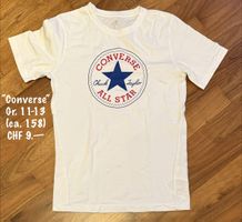 2x coole Converse T-Shirts, Gr. 11-13 (ca. 158), Top Zustand
