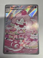 Slurpuff Pokémon Karte Glitzer Selten Top Zustand!