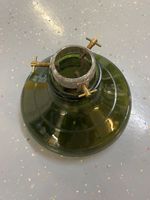 Christbaumständer Bülach Glas grün