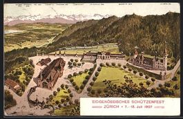 Zürich, Eidgen. Schützenfest 1907, Bli