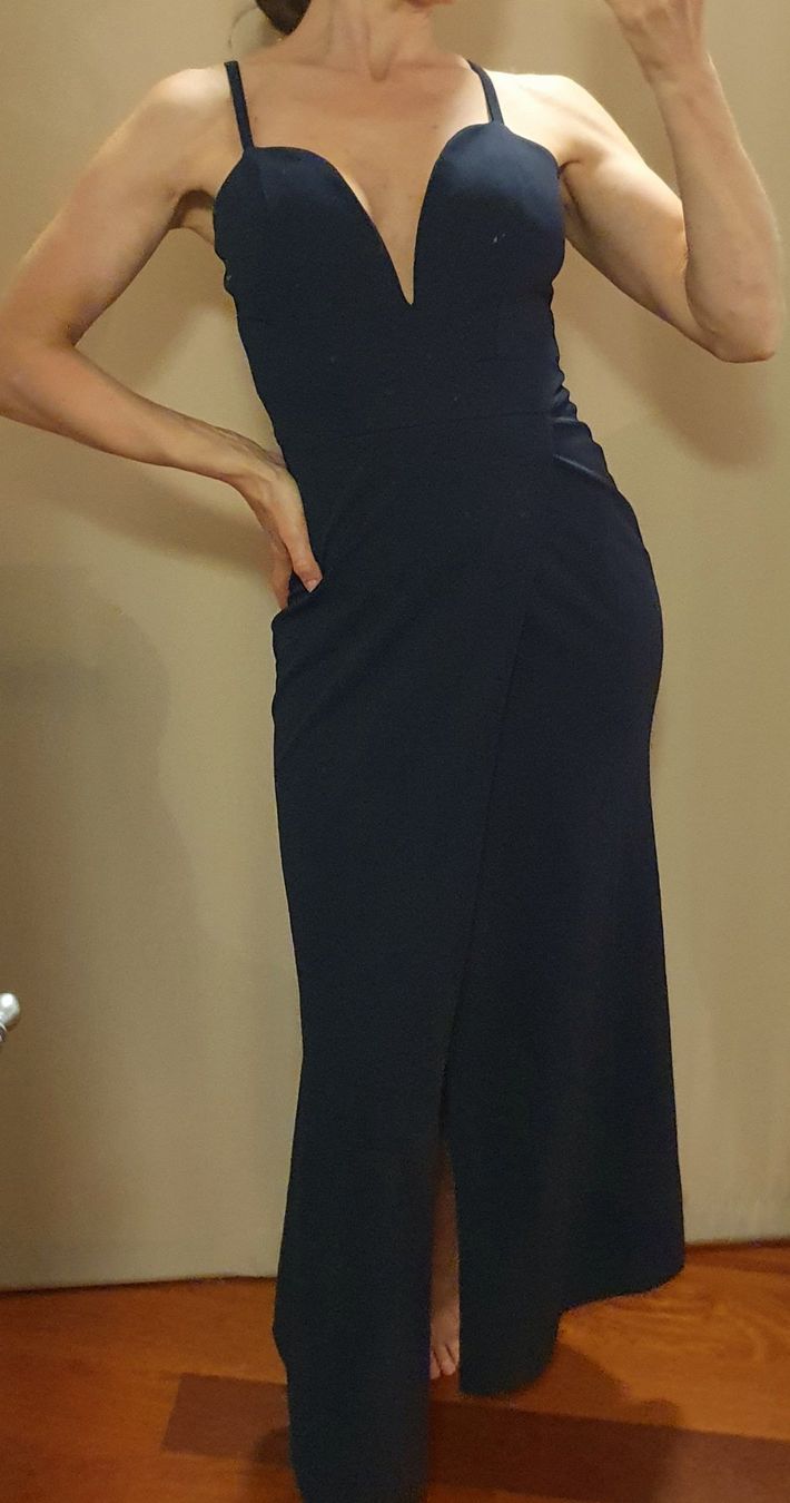 Vestiti: Kleid dunkelblau, Grösse 34, elegant – Usato da Stansstad venduto da InStyle8 1