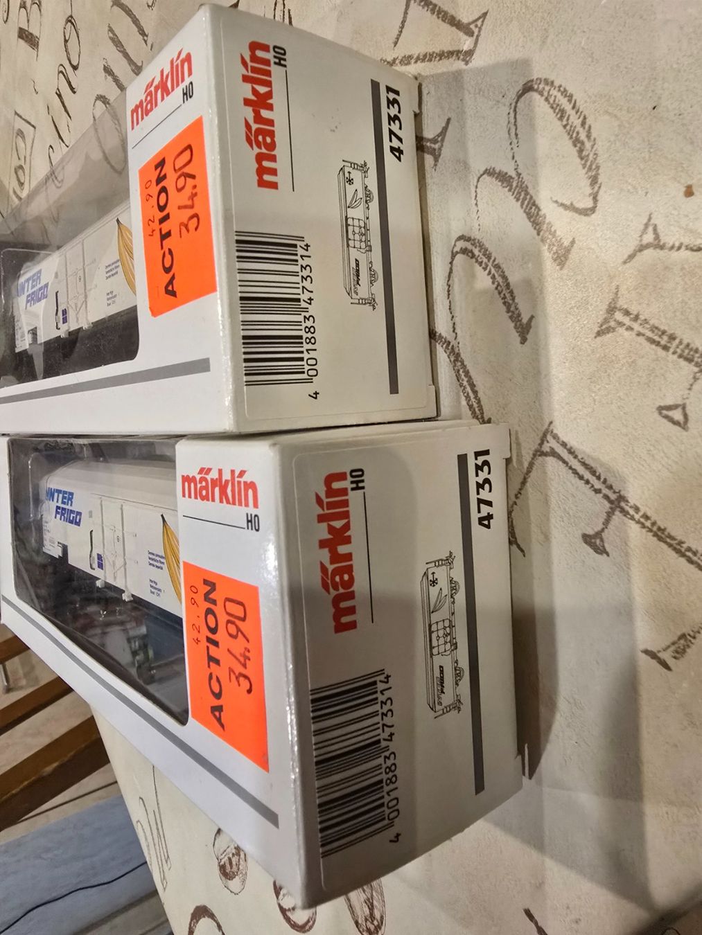 Märklin Modellini di ferrovie: Märklin 47331 Interfrigo FS      2 Stück – Usato da Mauren TG venduto da Defrancesco 2
