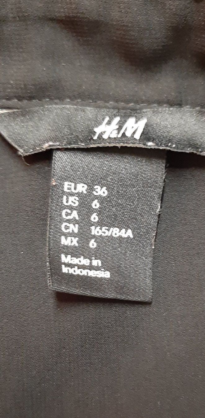 H&M Top: H&M Damen Durchsichtig top Schwarz Gr.36 – Nuovo (secondo la descrizione) da Seuzach venduto da VT-Collections2 5