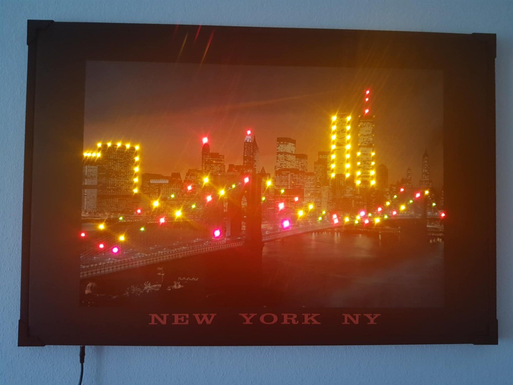 Foto & Immagini: Bild mit LED-Beleuchtung,  New York NY – Usato da Dulliken venduto da Airliner2 2