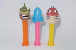 3 Monster vs Aliens Pez Spender Figuren Set