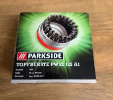 Parkside Topfbürste PWSZ 125 A1, neu, originalverpackt