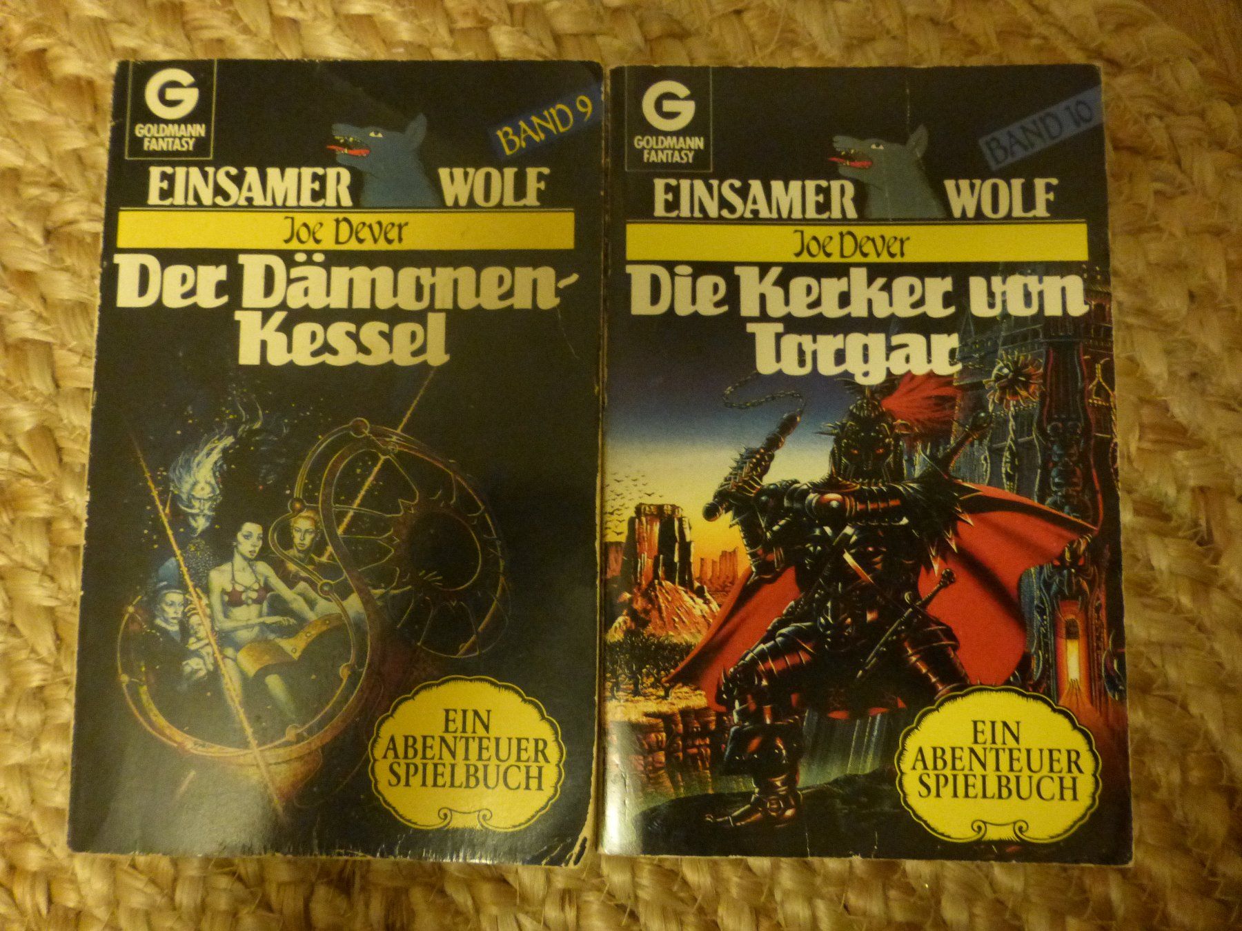 Libri: Einsamer Wolf Abenteuer Spielbuch Joe Dever – Usato da Zumikon venduto da psisound