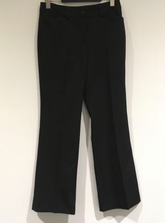 Vintage Woman’s Fashion Hose weites Bein schwarz Gr 38