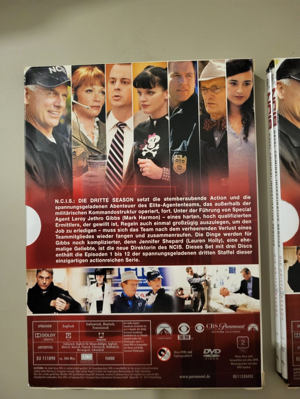 Tutti i DVDs: NCIS 3. Staffel komplett – Usato da Wettingen venduto da Shatterstone86 2
