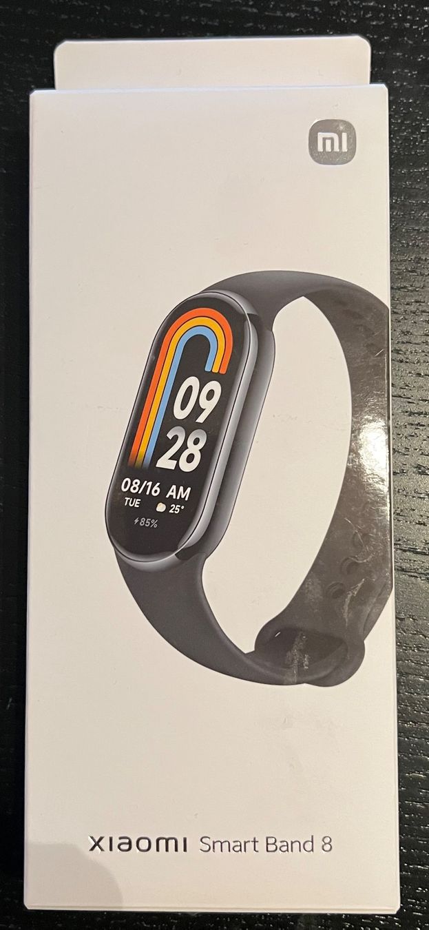 Xiaomi Smartwatch: Xiaomi Smart Band 8, Schwarz – Nuovo e nell'imballaggio originale da Adliswil venduto da Myxin