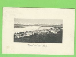 Thalwil und die Alpen