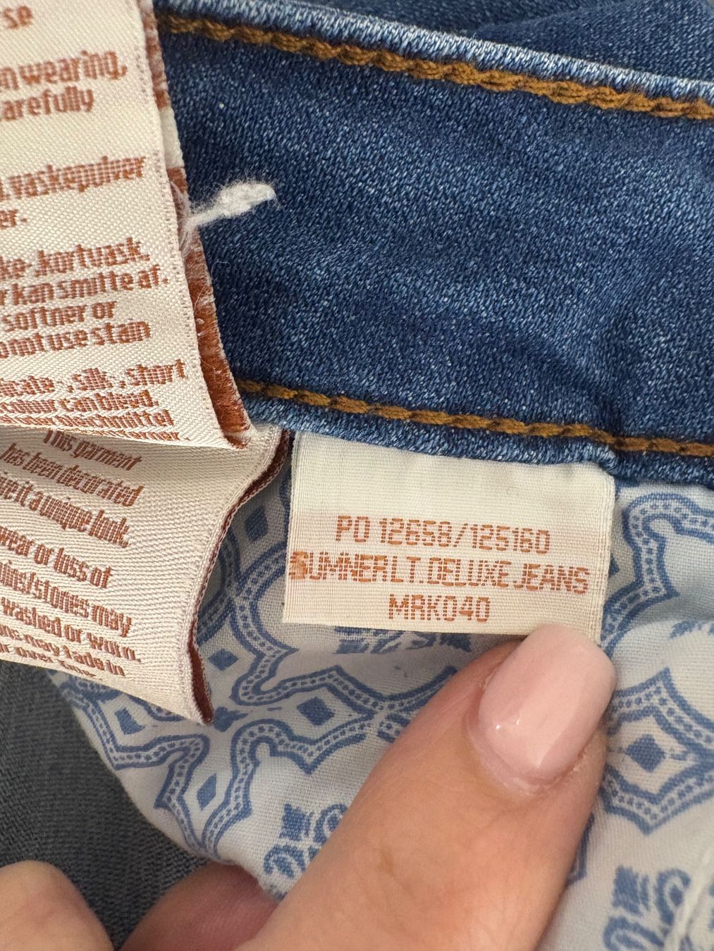 Mos mosh Jeans: Mos Mosh Jeans Gr. 25 blau slim 7/8 – Neu (gemäss Beschreibung) aus Regensdorf von secondchancefashion 5
