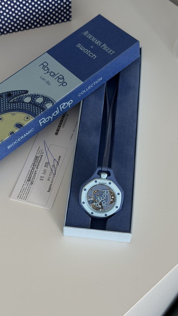Swatch Orologi: Audemars Piguet x Swatch watch – Nuovo e nell'imballaggio originale da Paradiso venduto da viorea 3