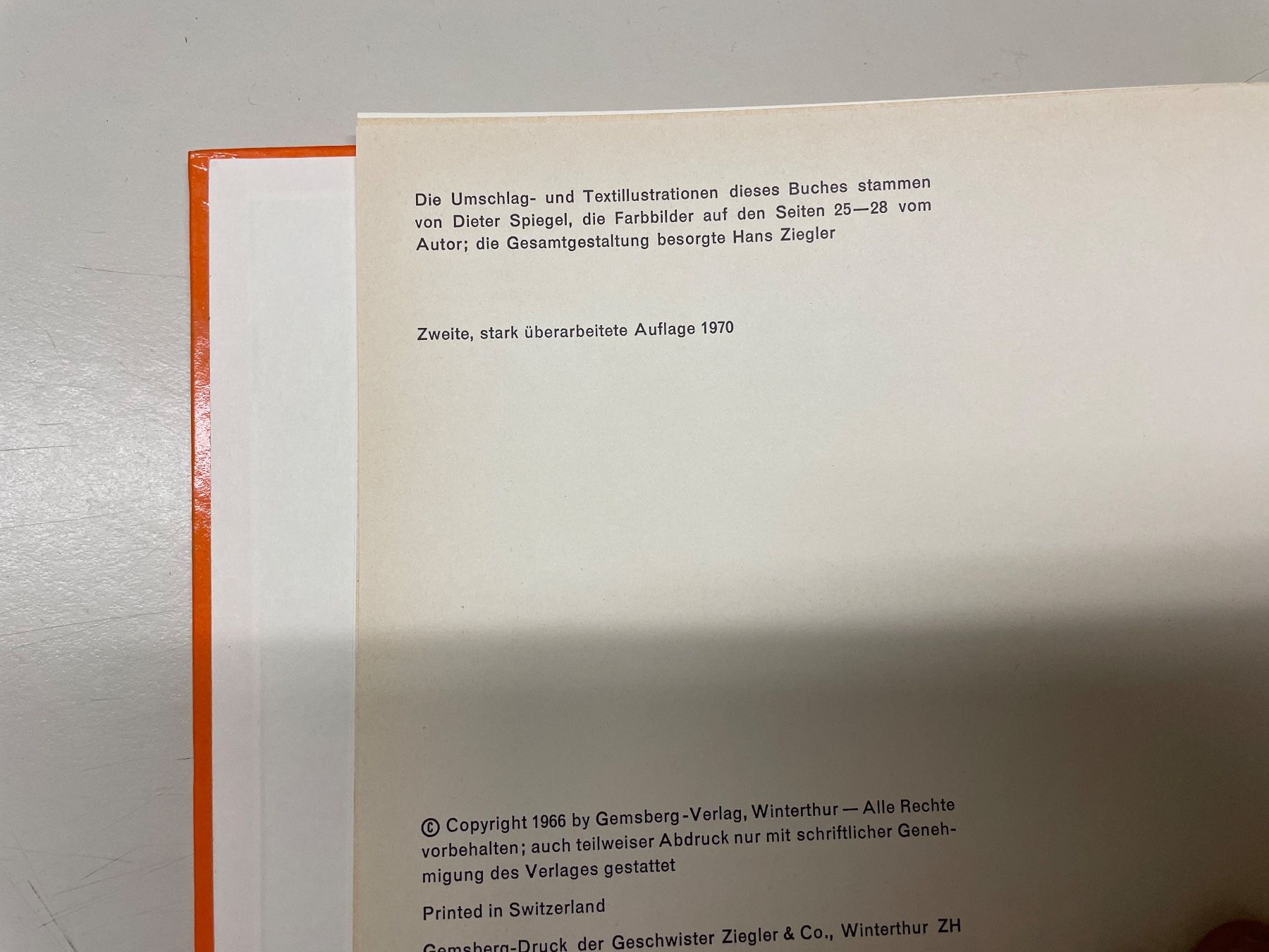Libri: Altes Buch 1966. Farb Dias – Usato da Winterthur venduto da sportdisco2 2