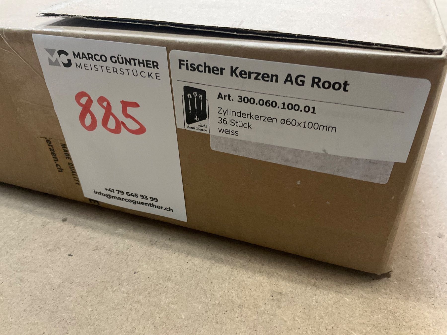 Candele: 885 Posten Übertauchkerzen aus Liquidation – Nuovo (secondo la descrizione) da Derendingen venduto da Meisterstuecke 2