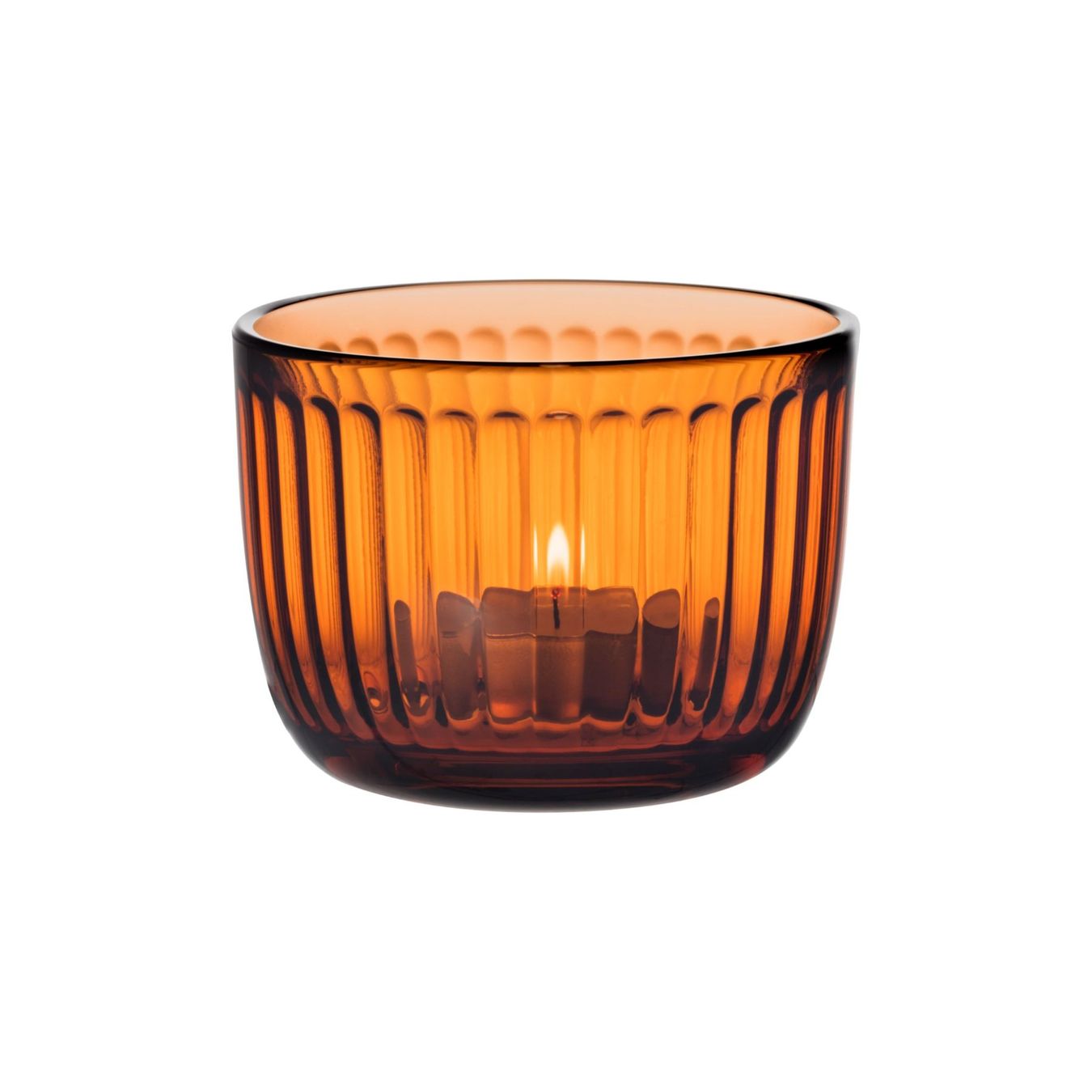 Iittala Portacandele: 7 x Iittala Aalto: Windlicht orange 6cm – Nuovo e nell'imballaggio originale da Mönchaltorf venduto da godetra 2