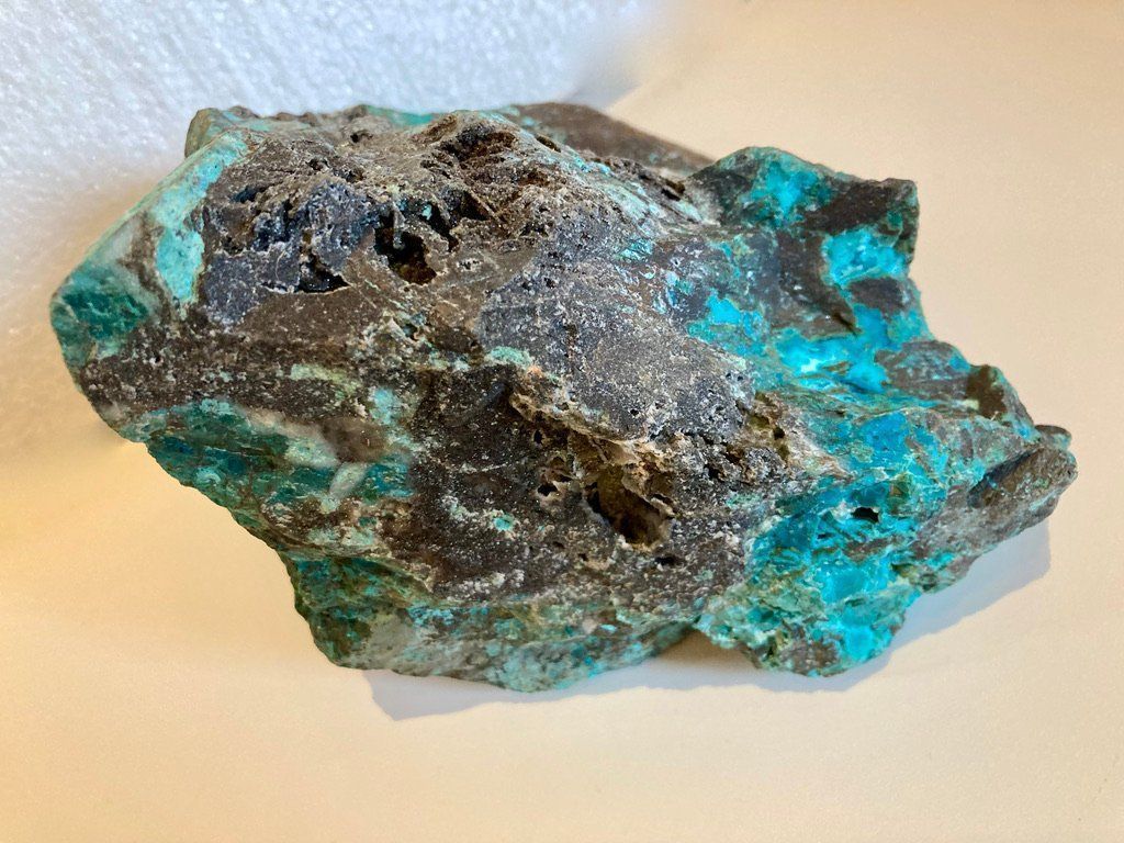 Pietre preziose: Chrysokoll roh  / Unikat – Nuovo (secondo la descrizione) da Biberist venduto da Steine 4