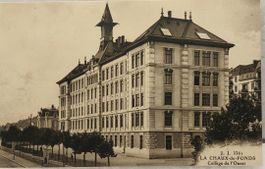 LA  CHAUX-DE-FONDS  -  Collège de l'Ouest