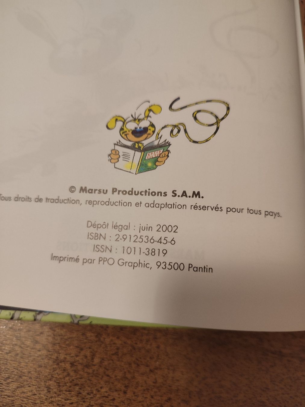 Comics: Marsupilami T0 EO BE  – Gebraucht aus Bougy-Villars von Vogue 1
