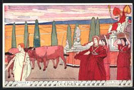 Vevey, Fete des Vignerons 1905, Le Char 