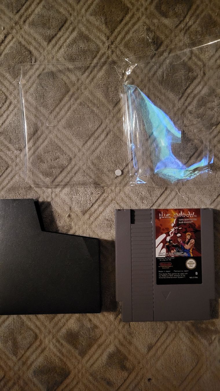 Nintendo Spiele: Blue Shadow / Nintendo NES Spiel inkl.Schuber – Neu (gemäss Beschreibung) aus Biel/Bienne von Retrohr 2
