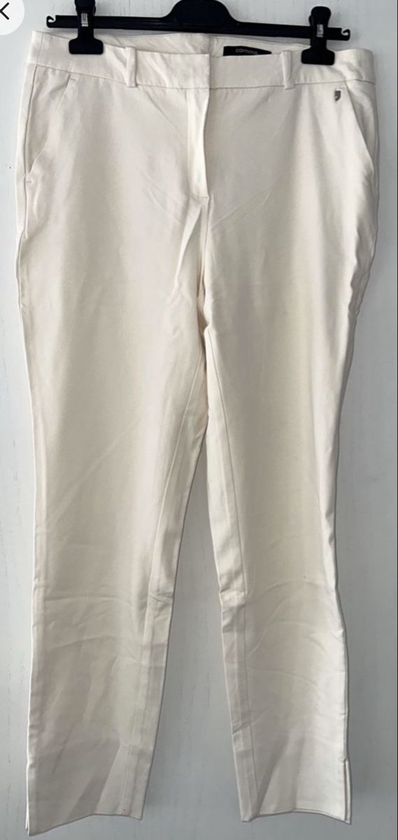 Comma Pantaloni: Comma Sommerhose, Gr. 40, hellbeige, Top Zustand! – Usato da Allenwinden venduto da Tba_20
