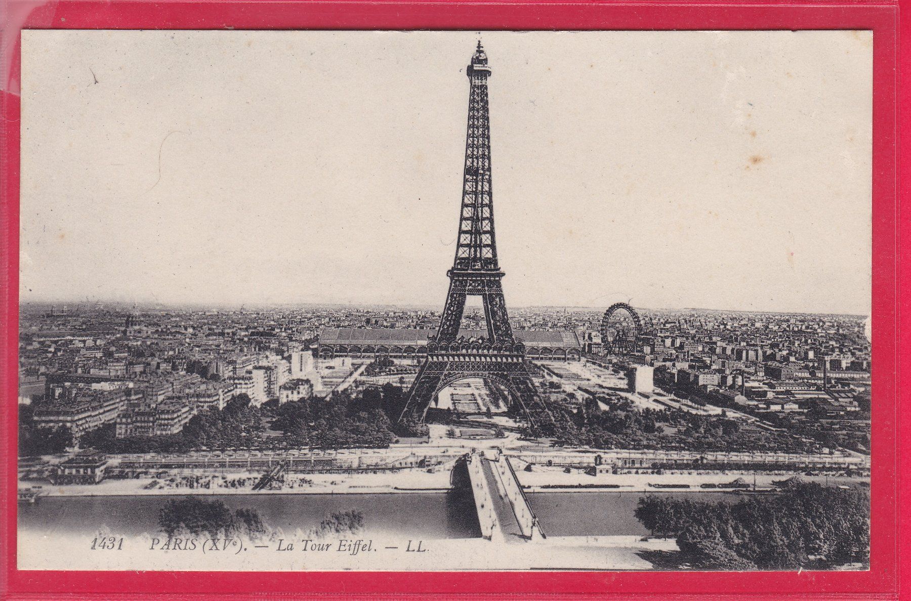 Cartoline postali: PARIS, LA TOUR EIFFEL – Usato da Oberrieden venduto da Gebirgsstelze