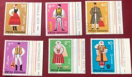 6XRUMÄNIEN  Briefmarken gestempelt Siehe Original Fotos