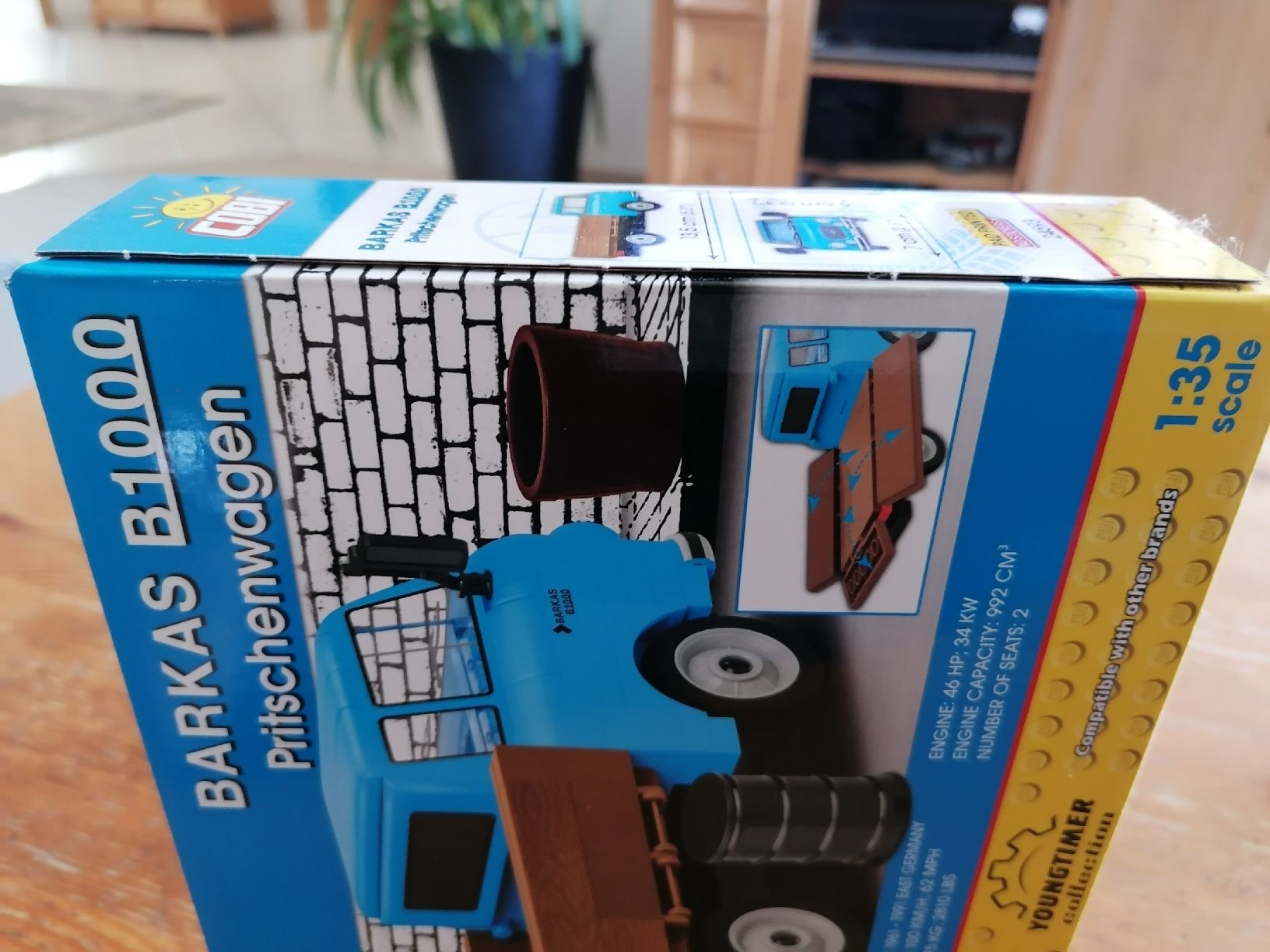Cobi Baukästen: COBI BARKAS B1000 Pritschenwagen, YOUNGTIMER collection – Neu und originalverpackt aus Pfäfers von Padj 4