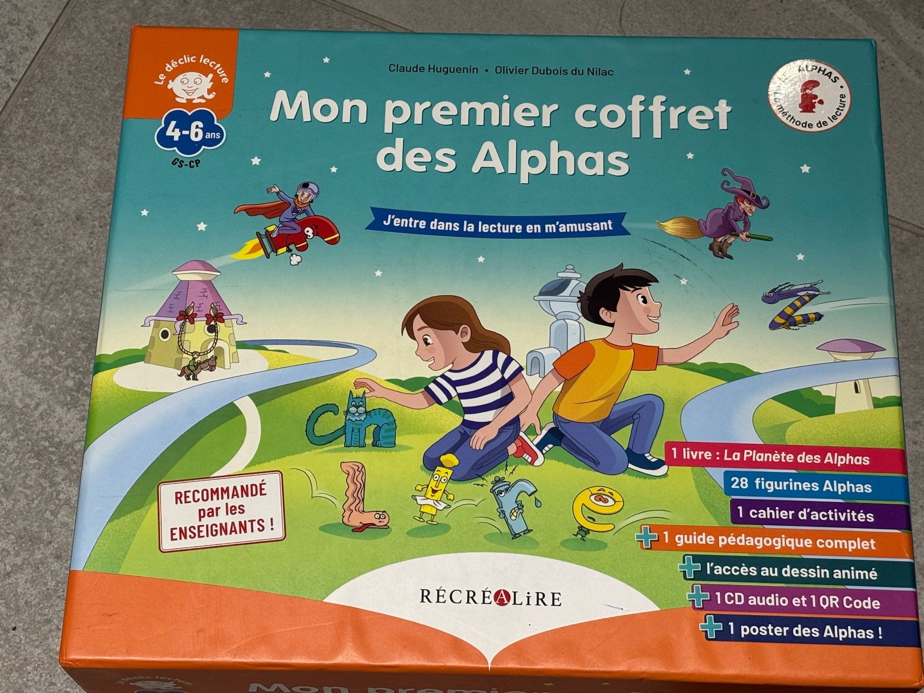 Spiele: Coffret des Alphas jeu éducatif 4 - 6 ans complet – Gebraucht aus Salvenach von gwenwywar