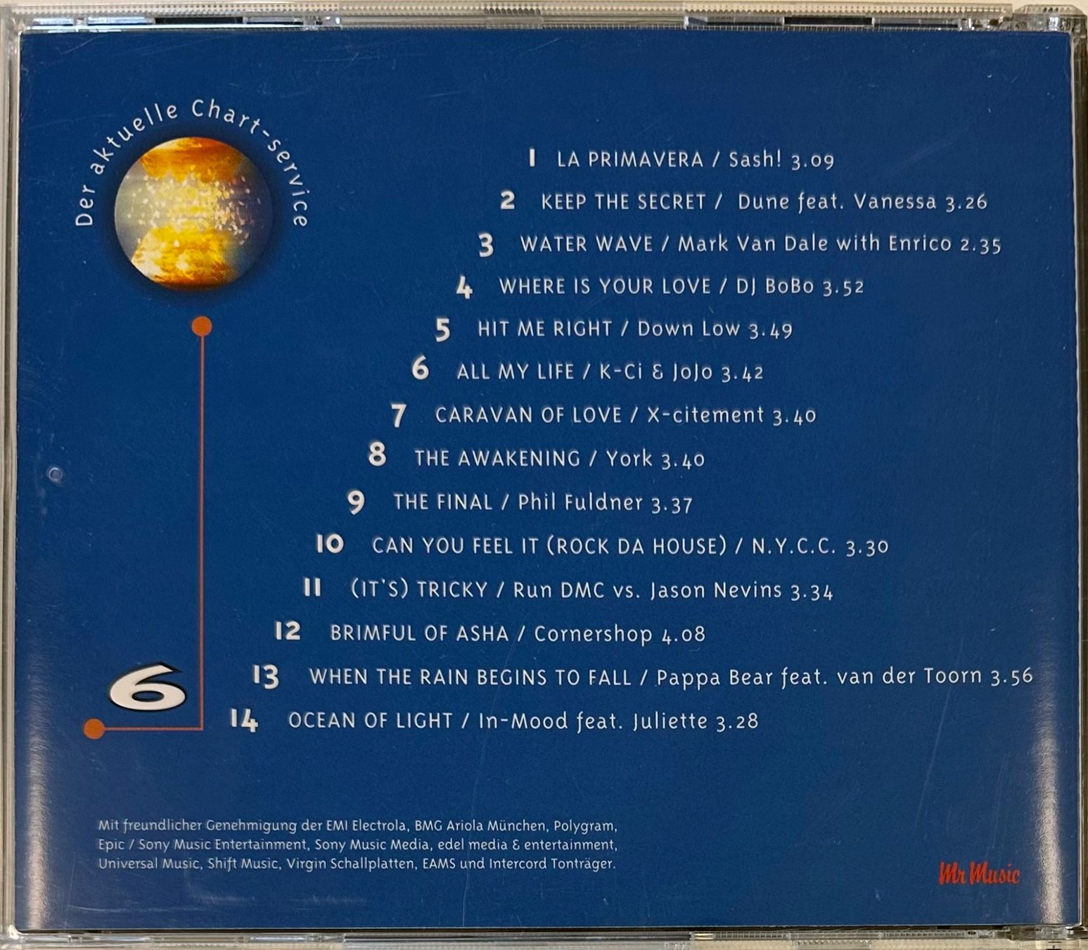 CD: Chart Hits Vol. 6 – Usato da Martigny venduto da jereq 1
