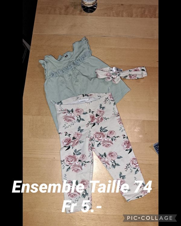 Taille on sale 74 bébé