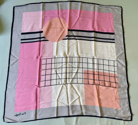 Vintage Foulard “Pierre Cardin”, Paris, kleine Defekte