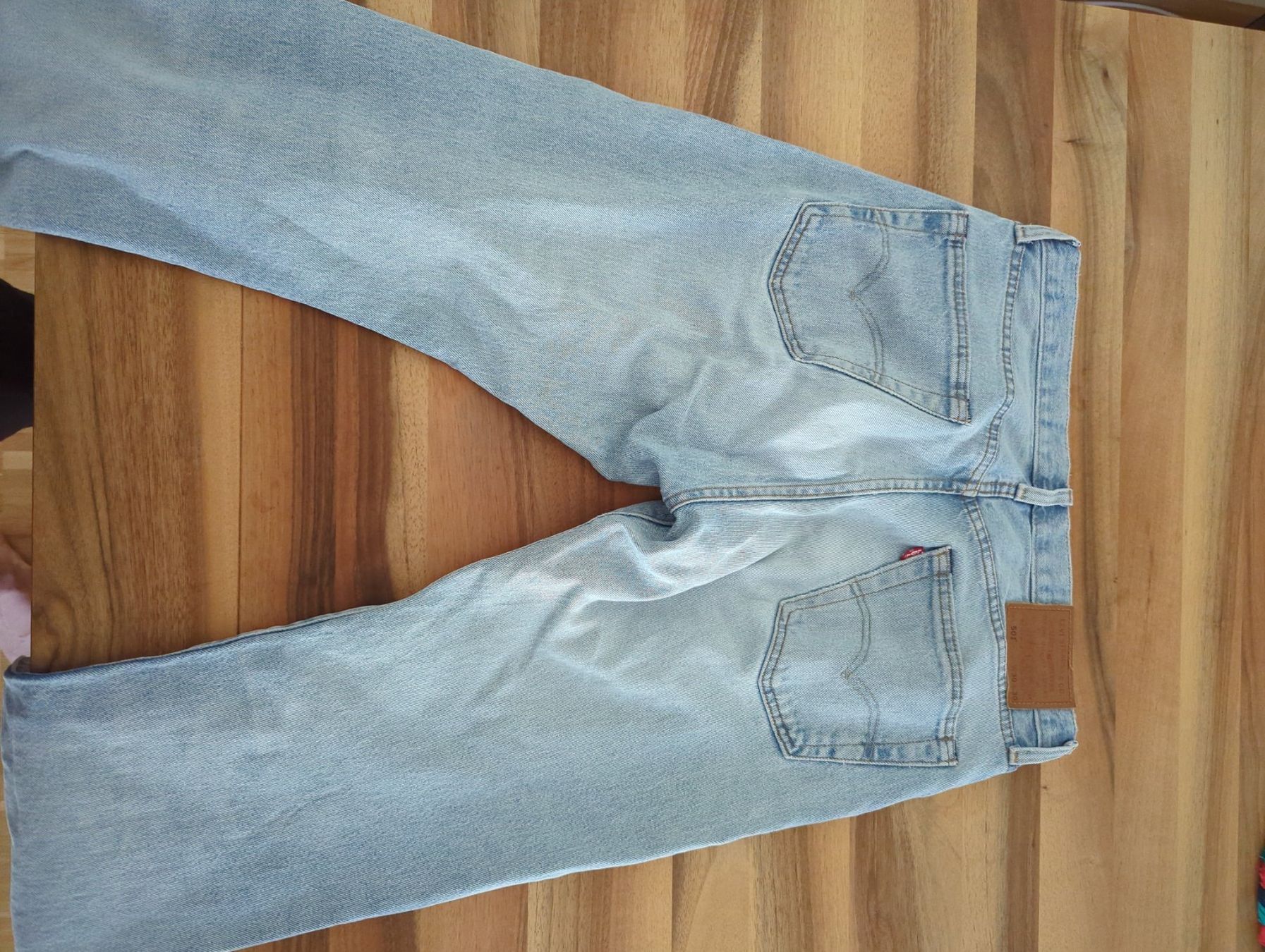 Levi's Jeans: Levi's 501 W30 L30 cropped Hellblau – Gebraucht aus Bottmingen von 4132onni 1