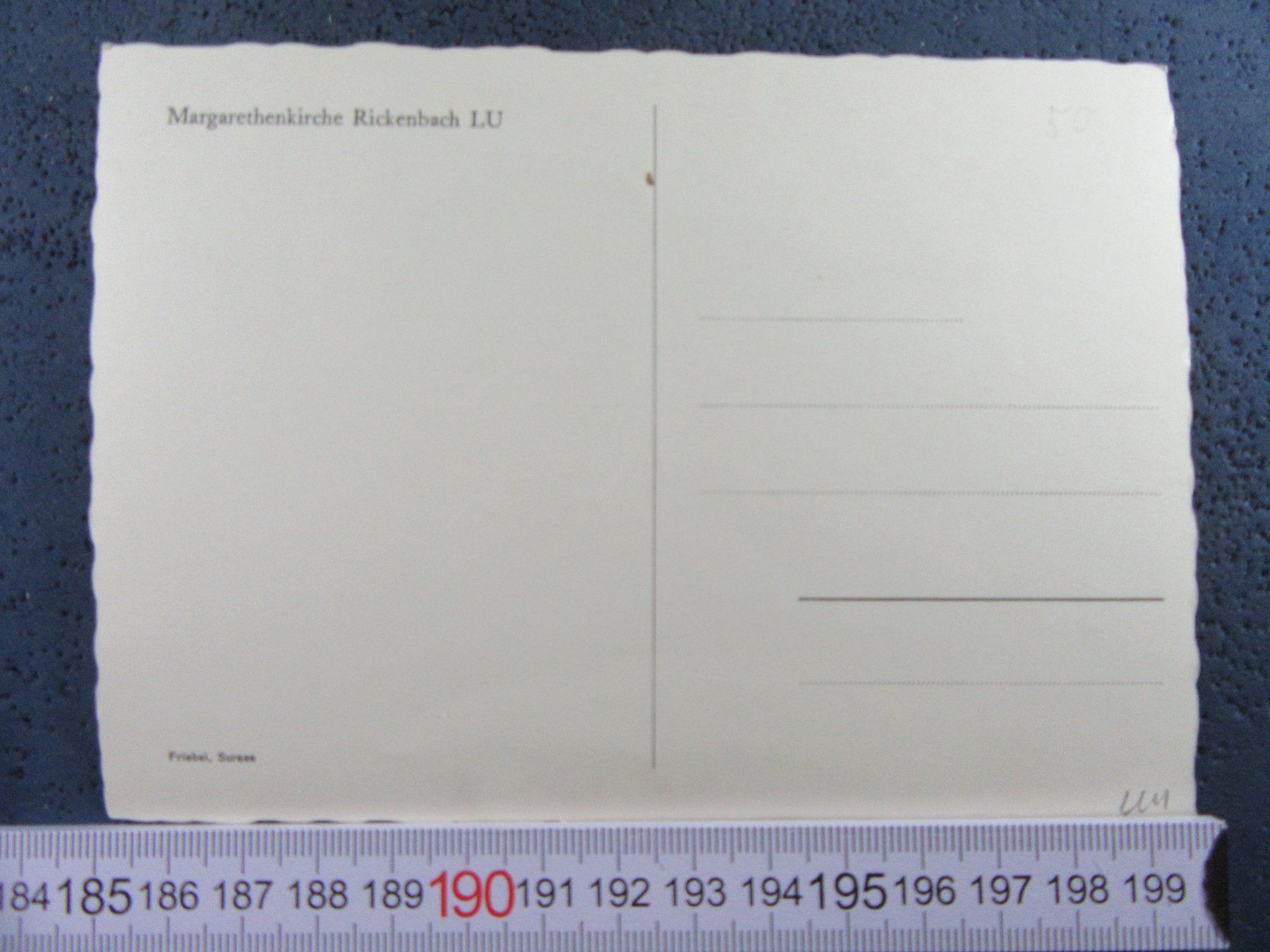 Cartoline postali: RICKENBACH LU AK MARGARETHENKIRCHE – Nuovo (secondo la descrizione) da Ettingen venduto da Hausi4711 1