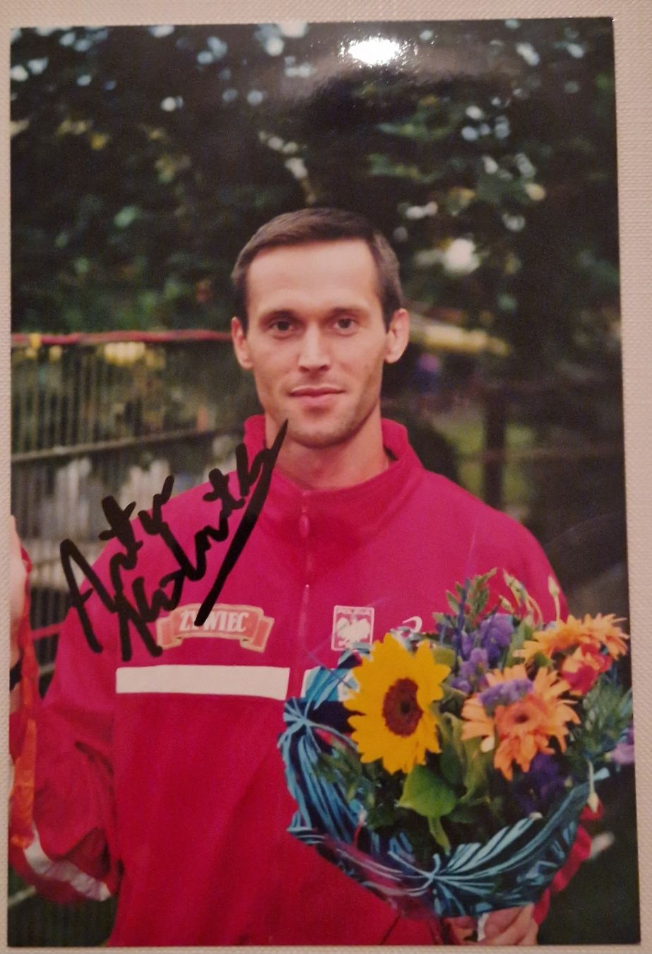 Autografi: Artur Viohutek - Leichtathletik – Usato da Menziken venduto da Autogramme