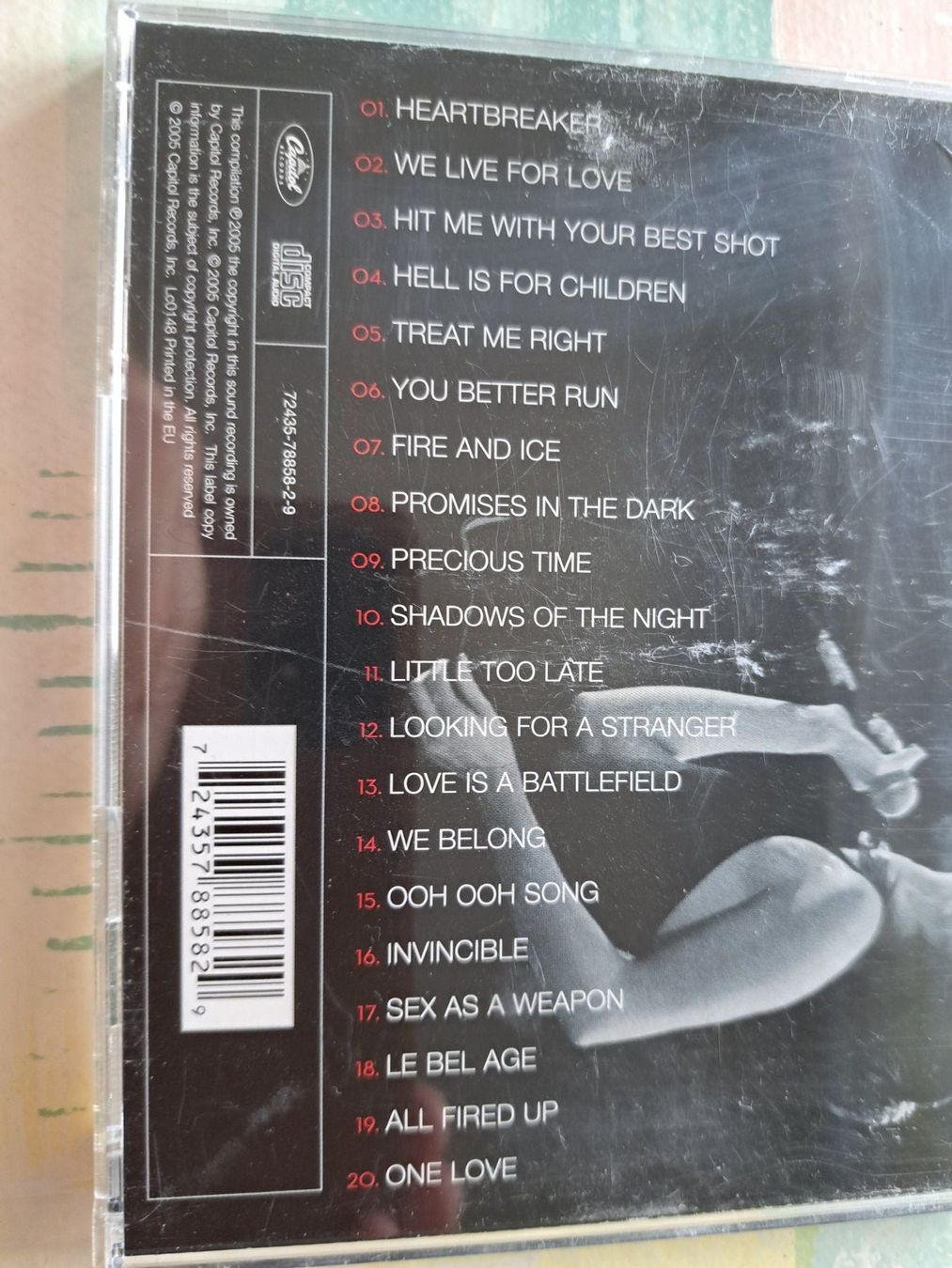 CDs: Cd Pat Bénatar - Greatest Hits – D'occasion à Pully par bro_n52j 2